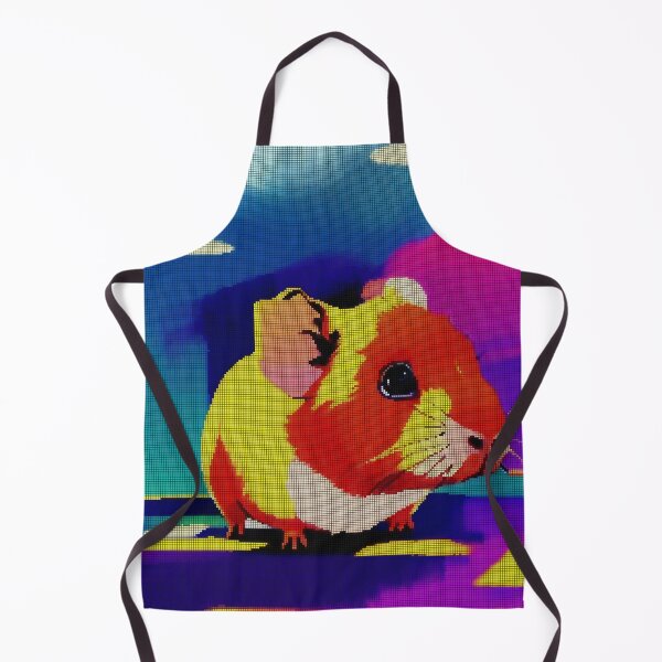 Item preview, Colorful Abstract Guinea Pig 8-bit Pixel Art designed and sold by PixelDripped.