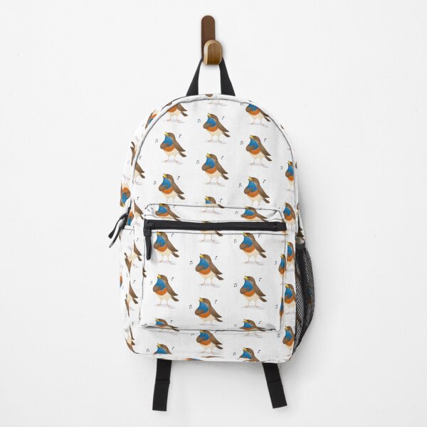 Item preview, Blue Throated Nightingale Bird singing designed and sold by julianamotzko.