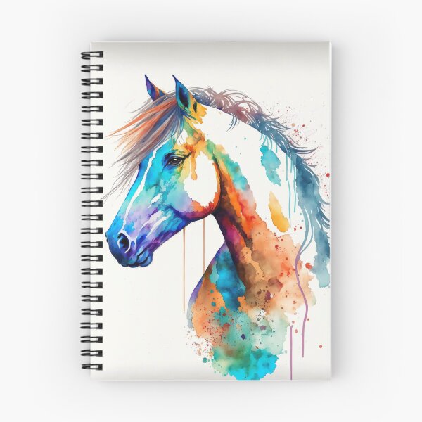 Item preview, Arabian horse beautiful watercolor 4 designed and sold by LandbyA.