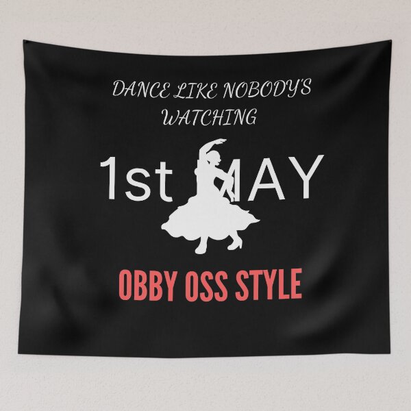 Item preview, Dance Like Nobody's Watching, Obby Oss Style designed and sold by Laugh-Lines.