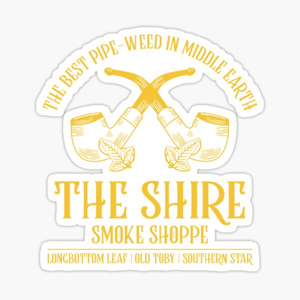 Vista previa del artículo con la obra «La tienda de tabaco de Shire», diseñado y vendido por magicdecor.
