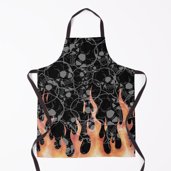 Item preview, Flaming skulls designed and sold by outlaw70.