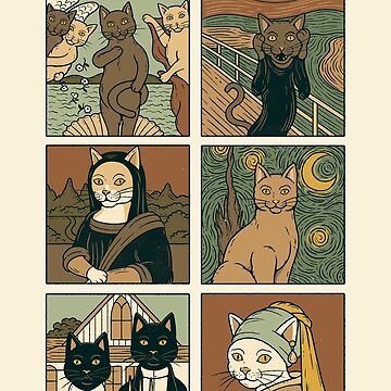 Artwork thumbnail, Cats in Art History by Thiago Corrêa