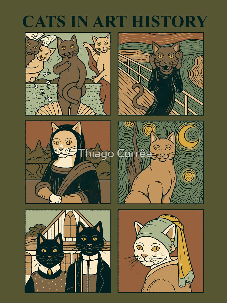 Cats in Art History | Essential T-Shirt