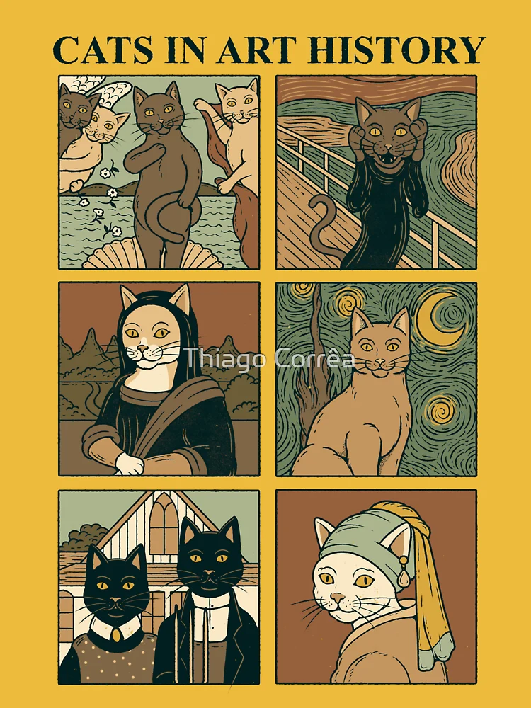 Cats in Art History | Essential T-Shirt