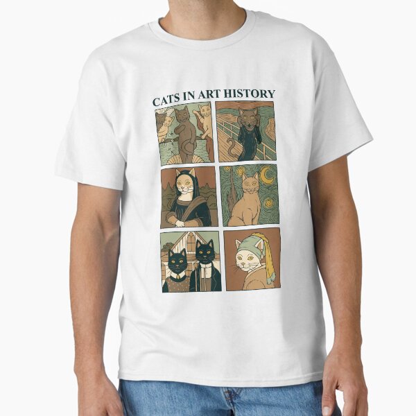 Item preview, Cats in Art History designed and sold by Thiago Corrêa.