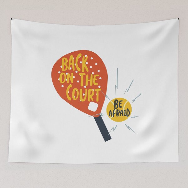 Item preview, Padel Back On the Court designed and sold by whyitsme.