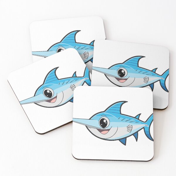 Item preview, smiling swordfish designed and sold by artalchemist.