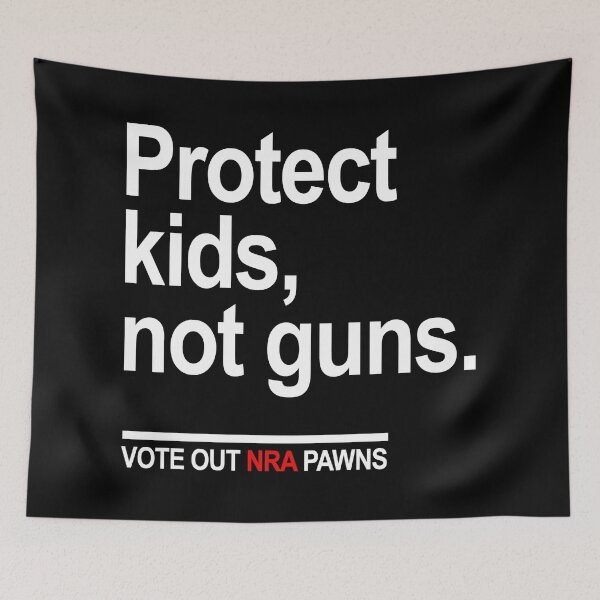 Item preview, PROTECT Kids Not Guns - Vote Out NRA Pawns designed and sold by Thelittlelord.