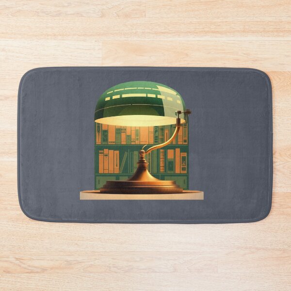 Item preview, Library green lamp designed and sold by UrbanHedgehog.