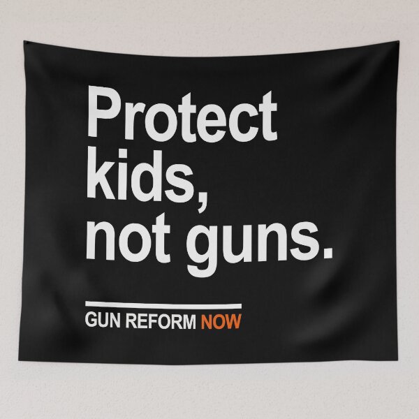 Item preview, Protect Kids Not Guns (orange) designed and sold by Thelittlelord.