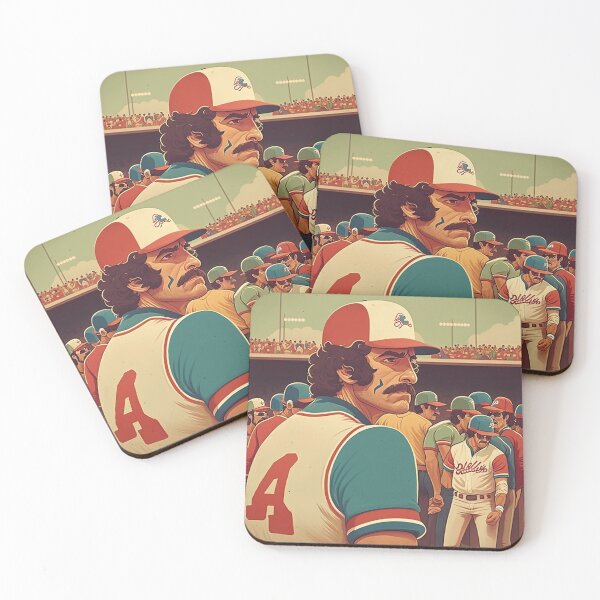 Item preview, 1970s baseball illustration designed and sold by Dan Edwards.