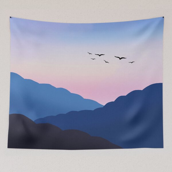 Item preview, Abstract cotton candy sky designed and sold by mia-alice85.