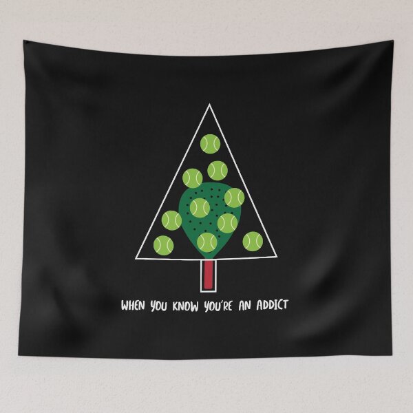 Item preview, Christmas Padel Addict designed and sold by whyitsme.
