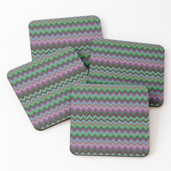 Item preview, Zigzag Knit Pattern designed and sold by notsweettea.
