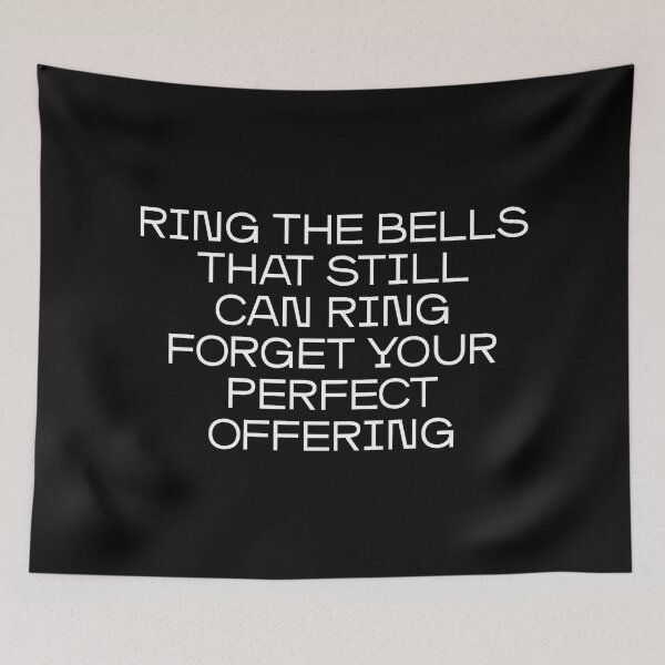 Item preview, Ring the bells that still can ring (white) designed and sold by didijuca.