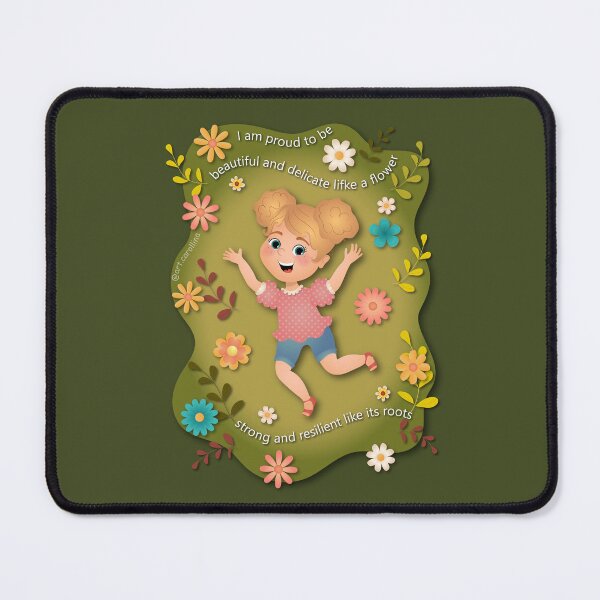 Item preview, Girl with flowers - Blond designed and sold by ArtCarollina.