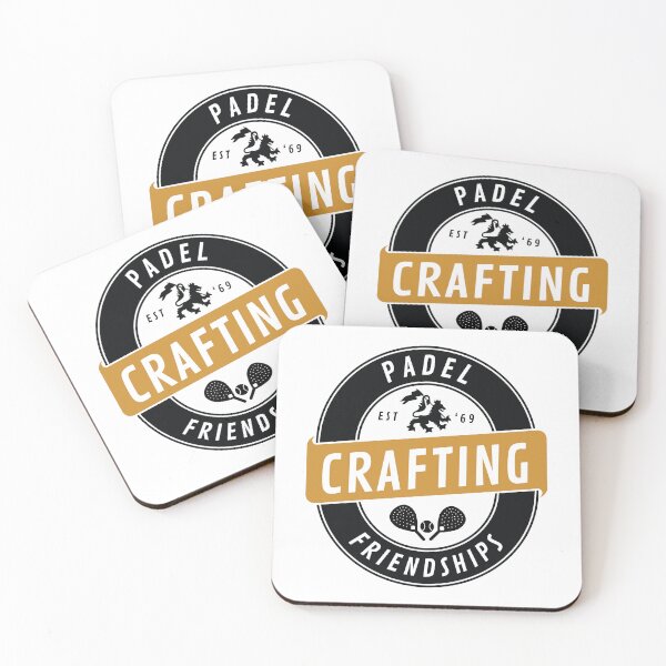 Item preview, Padel Crafting Friendships designed and sold by whyitsme.