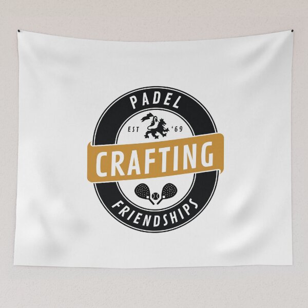 Item preview, Padel Crafting Friendships designed and sold by whyitsme.