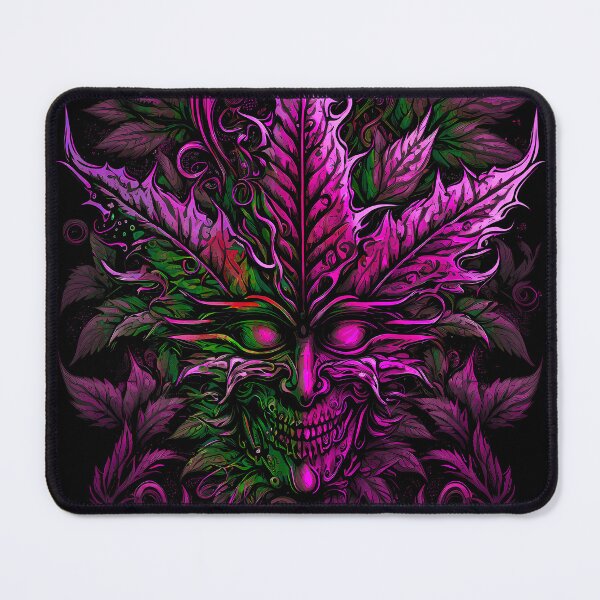 Item preview, Cannabis Skull Vintage Art designed and sold by MindWave THC.