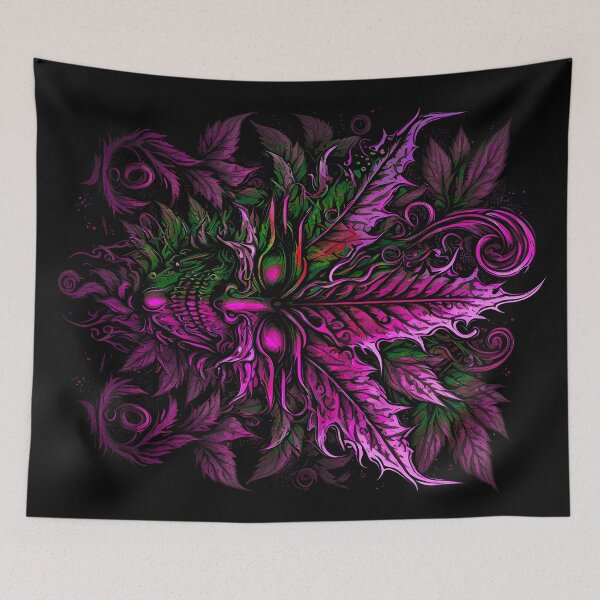 Item preview, Cannabis Skull Vintage Art designed and sold by MindWave THC.