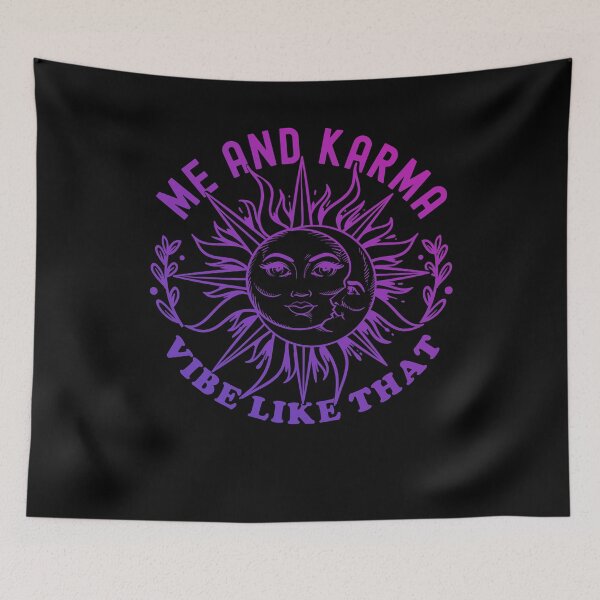 Item preview, Me And Karma Vibe Like That Karma Is A Cat designed and sold by GCFULLA.