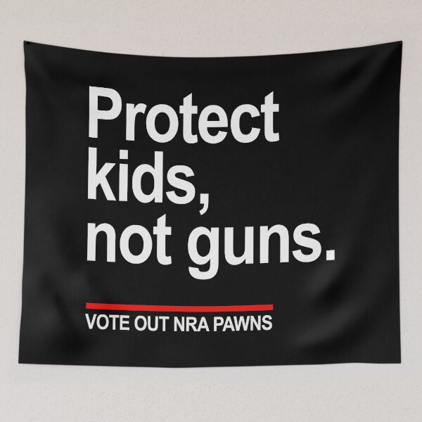 Item preview, Protect Kids Not Guns - Vote Out NRA Pawns (RED LINE) designed and sold by Thelittlelord.