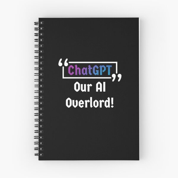 Artikelvorschau, ChatGPT Unser KI-Overlord - [Schwarz] entworfen und verkauft von Majmarketers.