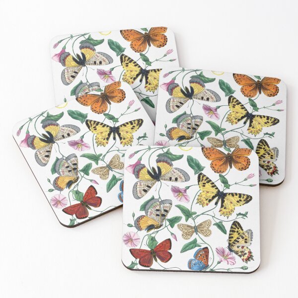 Item preview, Butterflies and Moths, Le Jardin Des Plantes by Paul Gervais (1842) designed and sold by Meliara Prints.