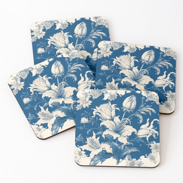 Item preview, French Springtime Vintage Lilies designed and sold by Manishakh.