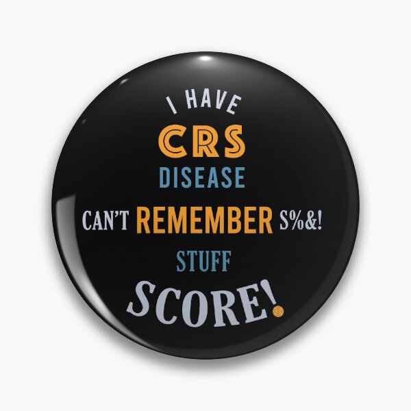 Item preview, Padel CRS Disease Can't Remember Stuff designed and sold by whyitsme.