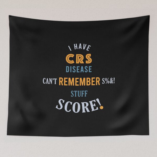 Item preview, Padel CRS Disease Can't Remember Stuff designed and sold by whyitsme.