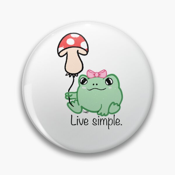 Item preview, Live simple frog designed and sold by Cheysartstudio.