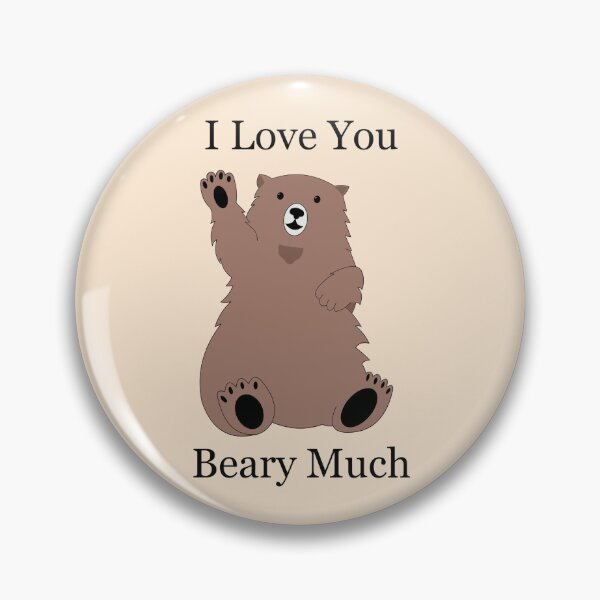 Item preview, I love you beary much designed and sold by peachesandfizz.