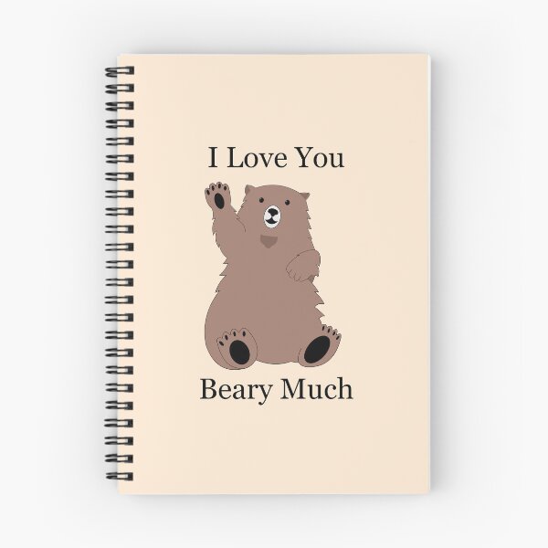 Item preview, I love you beary much designed and sold by peachesandfizz.