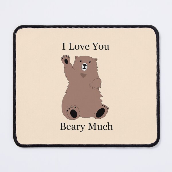 Item preview, I love you beary much designed and sold by peachesandfizz.