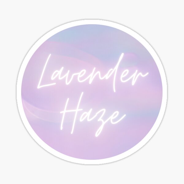 Lavender Haze Taylor Swift Sticker Taylor Swift Holographic 