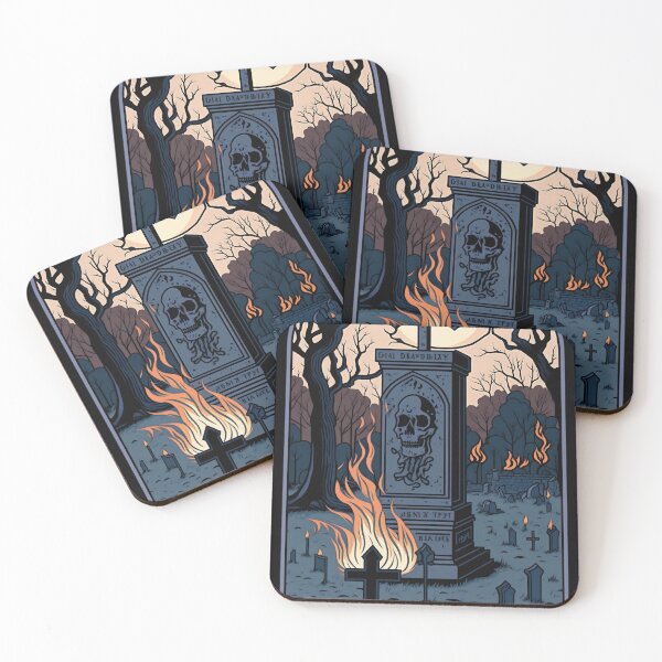 Item preview, Night Terrors Tarot Card Illustration designed and sold by mind-melt-er.