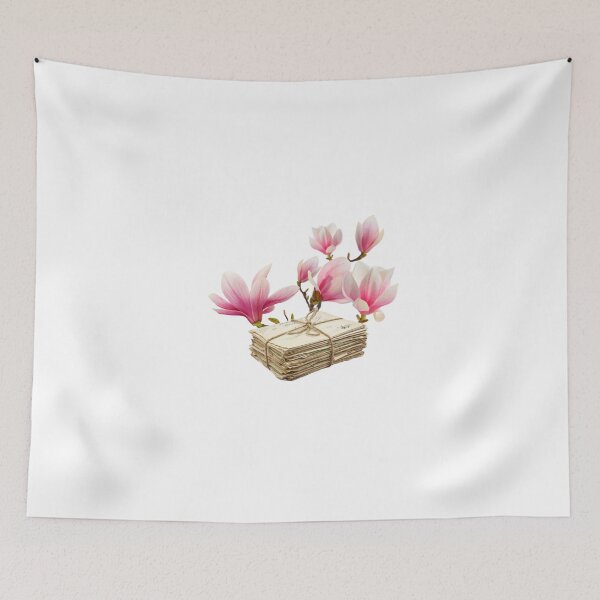 Item preview, Old  letters with Magnolia designed and sold by AgArtD.