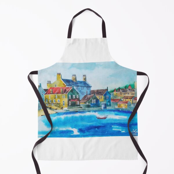 Item preview, England watercolor landscape designed and sold by DmitrySkripnyc.