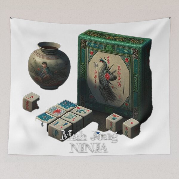 Item preview, Mahjong, Anime, Dice, Gaming Fun designed and sold by tengamerx.