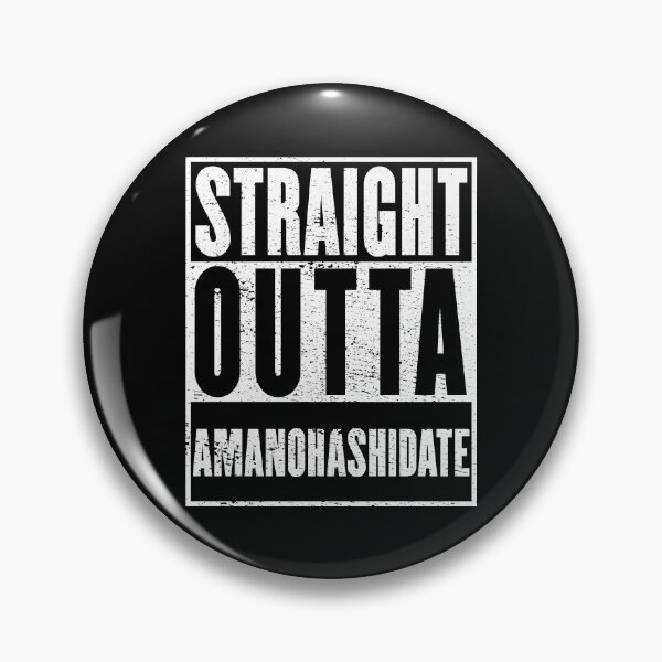 Item preview, Amanohashidate Beach, Straight Outta Amanohashidate designed and sold by metal-works.