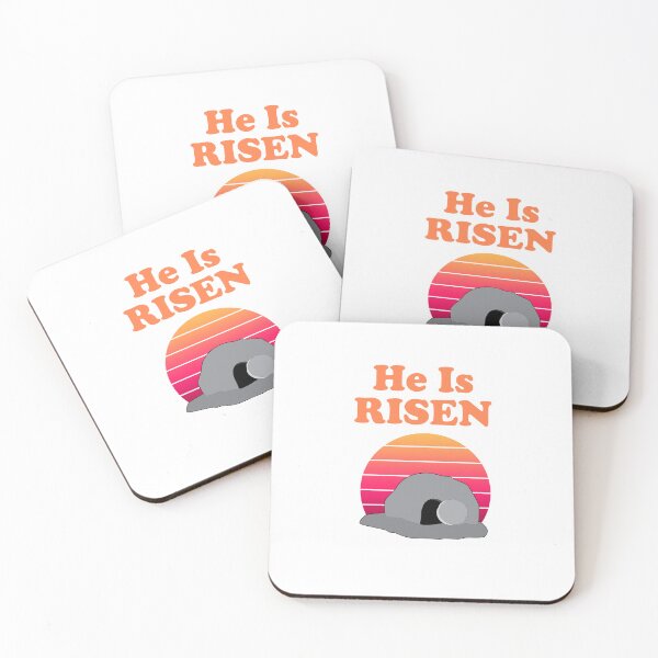 Item preview, He Is Risen Easter Message designed and sold by KTSubz Faith & Fun Designs.