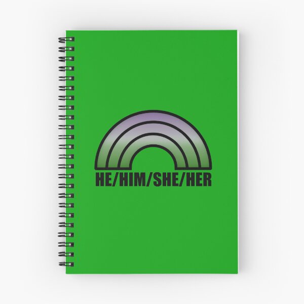 Item preview, He/Him/She/Her Pronouns! (Genderqueer Pride) designed and sold by krismfischer.