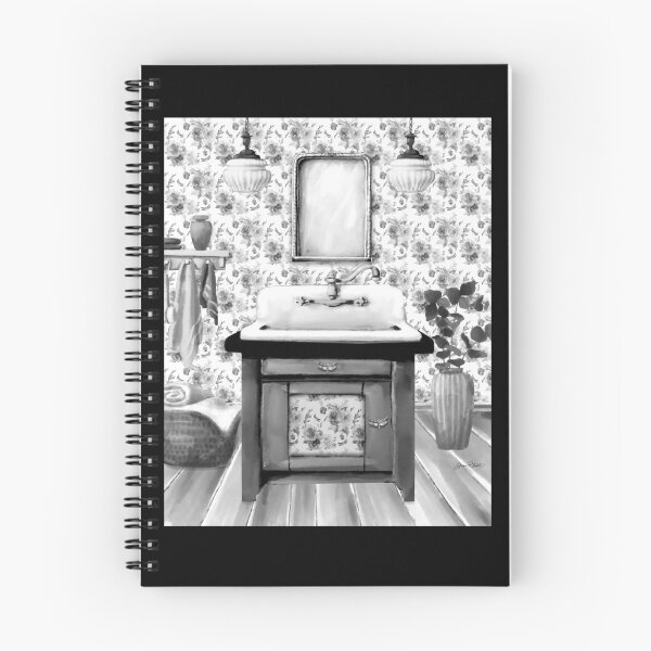 Item preview, Rosey Vintage Bath A designed and sold by Jean Plout.