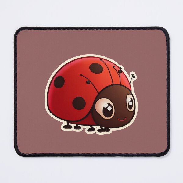 Item preview, Cute Happy Ladybug designed and sold by RoboRembrandt.