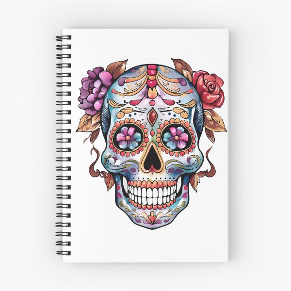 Item preview, Mexican Colored Skull, Sugar Skull, Soul of a Deceased designed and sold by InspiringInk.