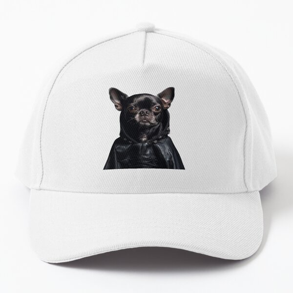 Vista previa del artículo con la obra «Chihuahua negro como Darth Vader», diseñado y vendido por LeafyLife.