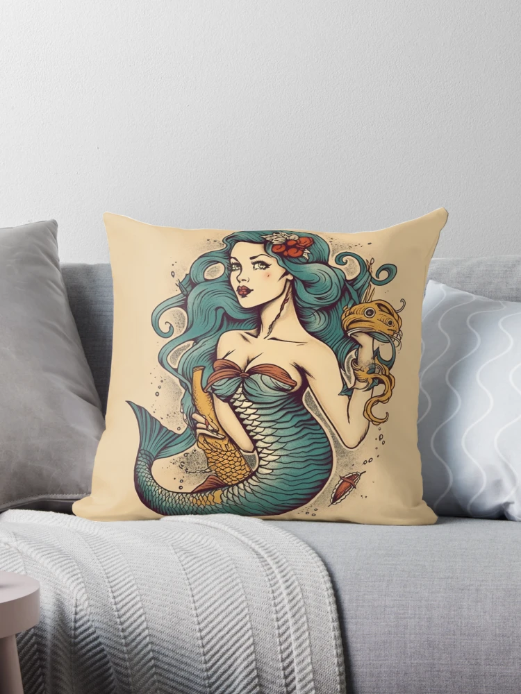 Mermaid 2024 photo pillow