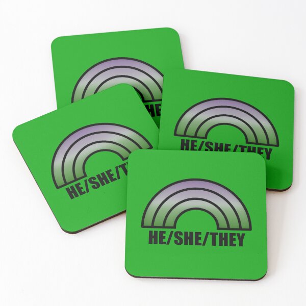 Item preview, He/She/They Pronouns! (Genderqueer Pride) designed and sold by krismfischer.